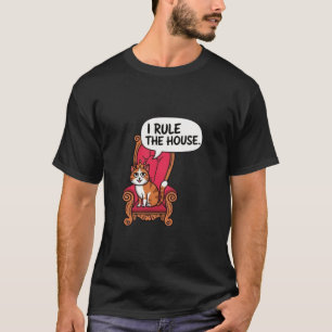Camiseta Soy el gracioso diseño de un gato amante de la cas
