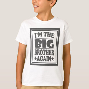 Camiseta Soy el Gran Hermano de nuevo Hermano Mayor Camiset