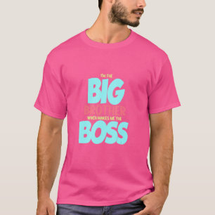 Camiseta Soy el Gran Hermano Hermano que me hace familia Bo