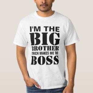Camiseta Soy el Gran Hermano que me hace el Jefe TShirt