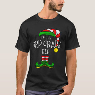 Camiseta Soy el grupo de elfos de 3er grado de Navidad Fam
