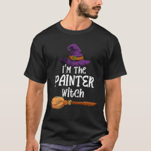Camiseta Soy el grupo de juego de Halloween de Painter Witc