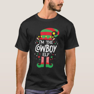 Camiseta Soy el grupo de la familia Cowboy Elf Navidades co