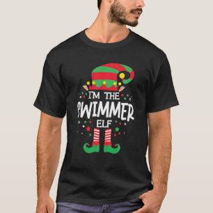 Camiseta Soy el grupo de la familia Swimmer Elf coincidiend