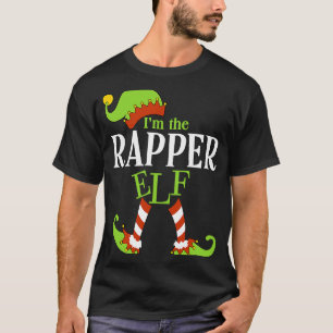 Camiseta Soy El Grupo Familiar De Elfo RAPPER Pijama De Nav