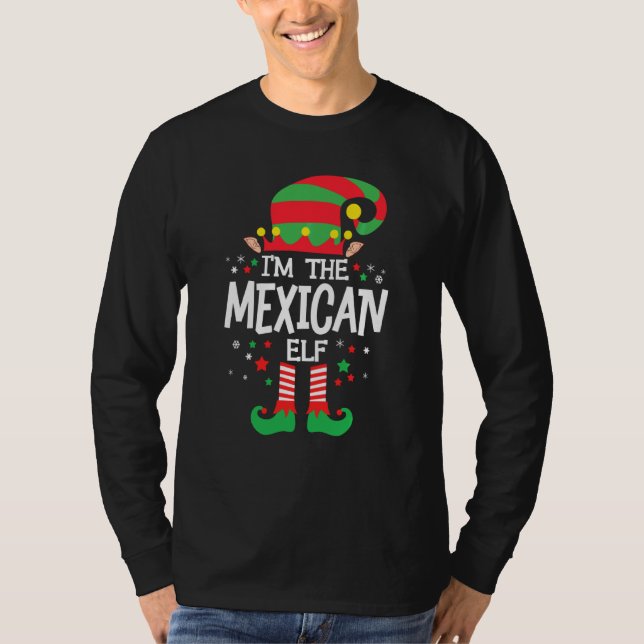 Camiseta Soy El Grupo Mexicano De La Familia Elf Que Coinci (Anverso)