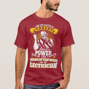 Camiseta Soy el guardián de las corrientes de electricidad 