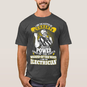 Camiseta Soy el guardián de las corrientes de electricidad 