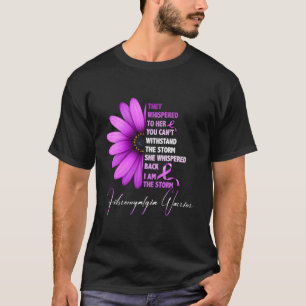 Camiseta Soy El Guerrero De La Tormenta Fibromialgia