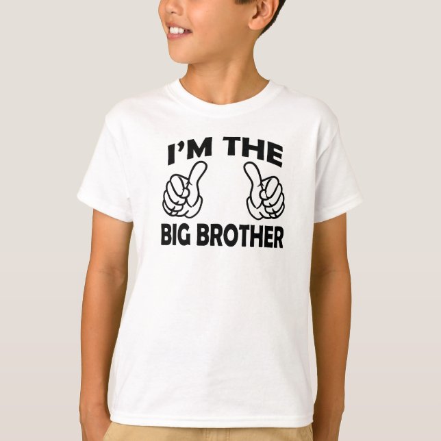 Camiseta Soy el hermano mayor (Anverso)