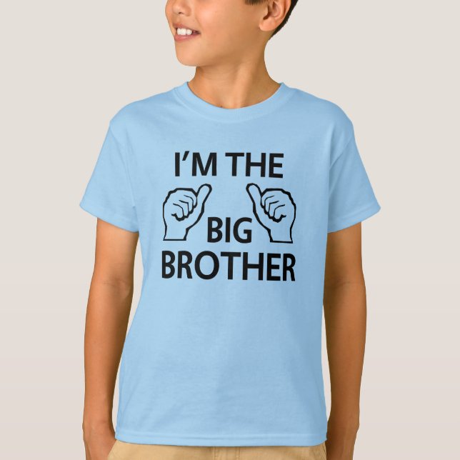 Camiseta Soy el hermano mayor (Anverso)