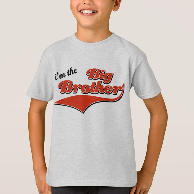 Camiseta Soy el hermano mayor (Anverso)