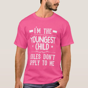 Camiseta Soy el hermano menor, las reglas no se aplican a m