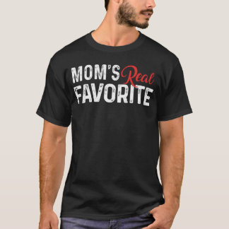Camiseta Soy el hijo favorito de mamá Impreso Hermano hijo 