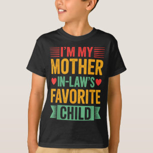 Camiseta Soy el hijo favorito de mi suegra