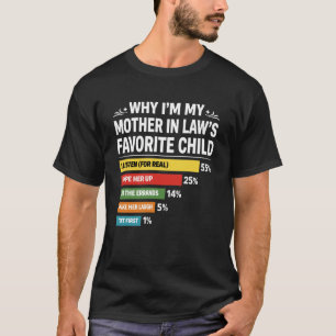 Camiseta Soy el hijo favorito de mi suegra