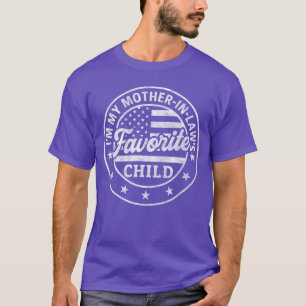Camiseta Soy el hijo favorito de mi suegra Chiste divertido