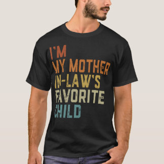 Camiseta Soy el hijo favorito de mi suegra Divertido