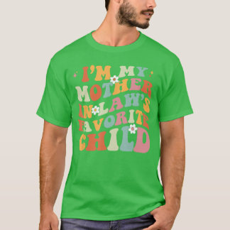 Camiseta Soy el hijo favorito de mi suegra hija en La