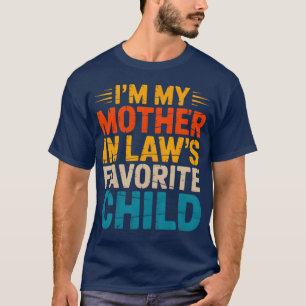 Camiseta SOY El Hijo Favorito De Mi Suegra - uni