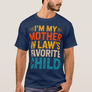 Camiseta SOY El Hijo Favorito De Mi Suegra - uni