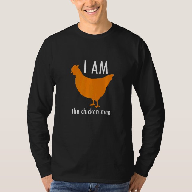 Camiseta Soy El Hombre De Pollo (Anverso)