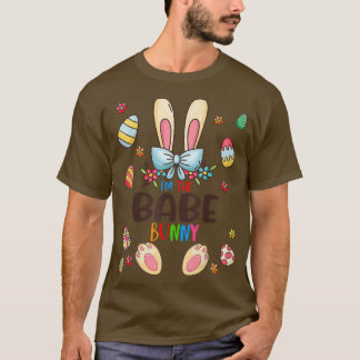 Camiseta Soy el huevo de la familia Babe Bunny Easter Day 