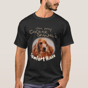 Camiseta Soy el humano cómodo de mi Cocker Spaniel para el 
