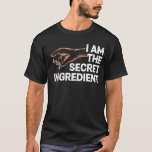 Camiseta Soy el humor de cocinero de ingredientes secretos 