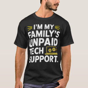 Camiseta Soy el ingeniero gracioso de soporte técnico no pa
