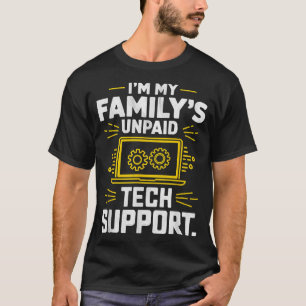 Camiseta Soy el ingeniero gracioso de soporte técnico no pa