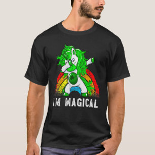 Camiseta Soy el irlandés mágico Dabbing Unicorn St Patri