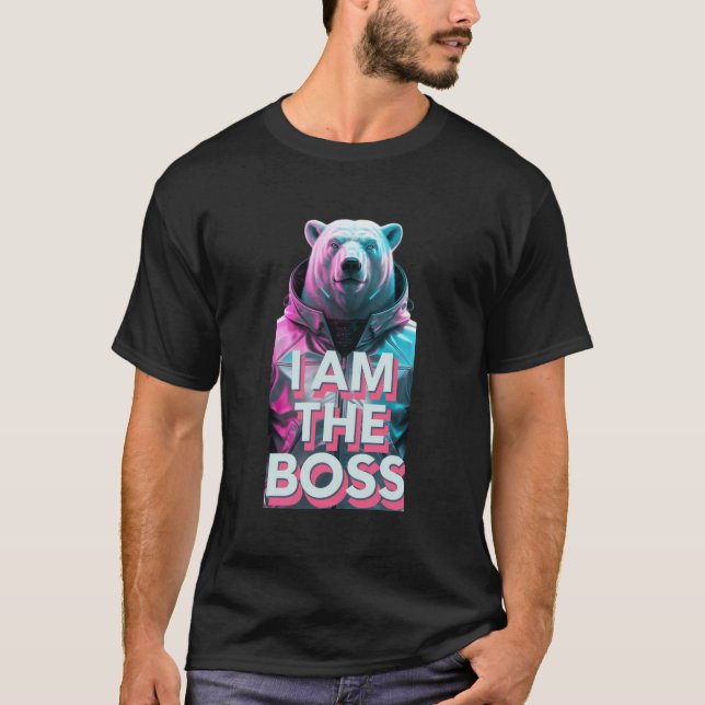 Camiseta Soy el jefe (Anverso)