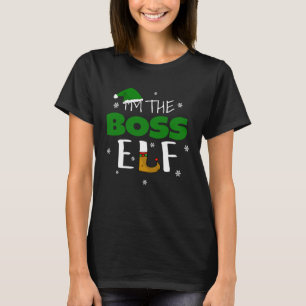 Camiseta Soy el jefe de la familia de ropa de pareja Elf Xm