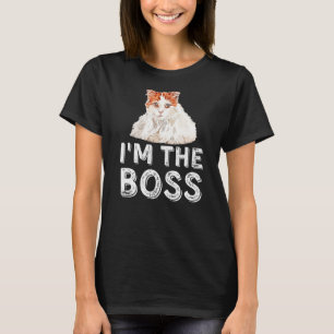 Camiseta Soy el jefe de los curiosos amantes y dueños turco