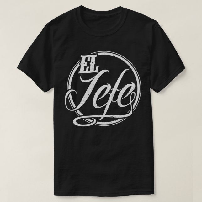 Camiseta Soy el Jefe De Todos  (Diseño del anverso)