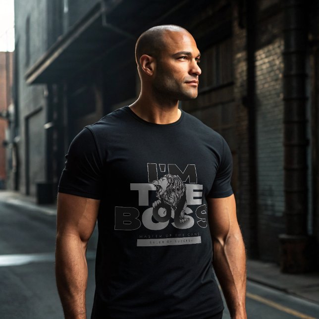 Camiseta Soy el jefe del león en Trinidad | Motivación de a (Subido por el creador)