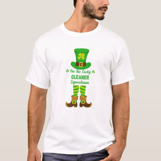 Camiseta Soy el Lucky Cleaner Leprechaun Funny St. Patrick