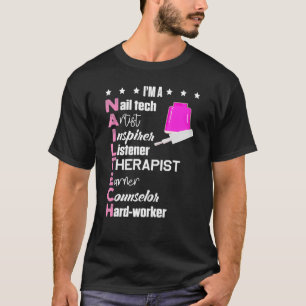 Camiseta Soy el manicurista defensor polaco de la definició