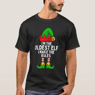 Camiseta Soy El Más Viejo Elfo Navidad Familiar Correspondi