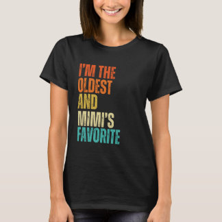 Camiseta Soy el mayor y el hombre, la mujer, el niño favori