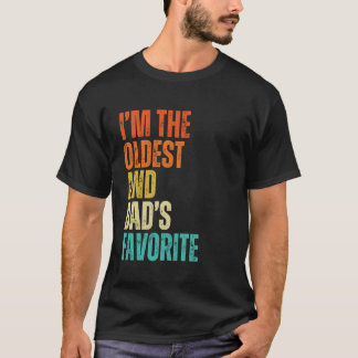 Camiseta Soy el mayor y el hombre, la mujer y los niños fav