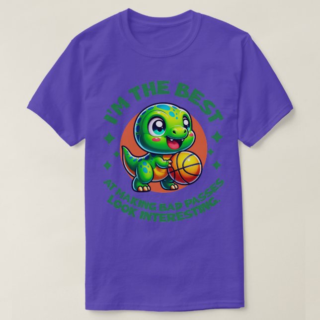 Camiseta Soy el mejor en hacer que los malos pases parezcan (Diseño del anverso)
