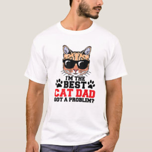 Camiseta ¿Soy el mejor gato que tiene un problema? Familia 