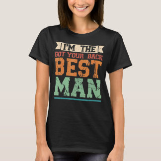 Camiseta Soy el mejor hombre groomsman