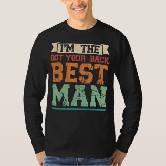 Camiseta Soy el mejor hombre groomsman