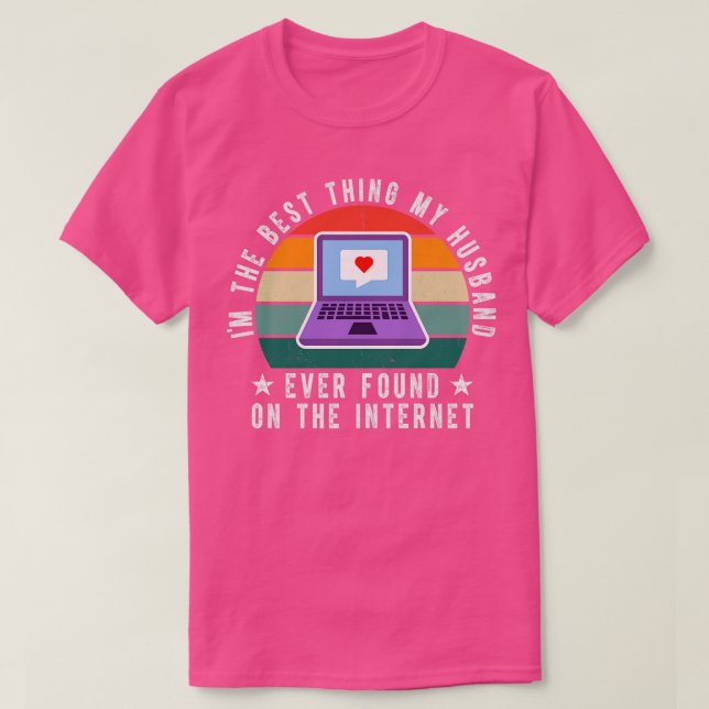 Camiseta Soy El Mejor Hus Que He Encontrado En Internet (Diseño del anverso)