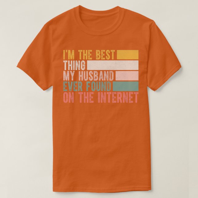 Camiseta Soy El Mejor Hus Que He Encontrado En Internet 6 (Diseño del anverso)