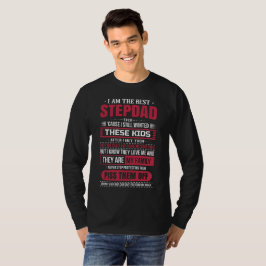 Camiseta soy el mejor padrastro de la historia