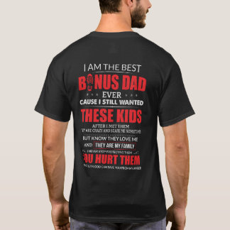 Camiseta Soy el mejor padre de bonificación de la historia
